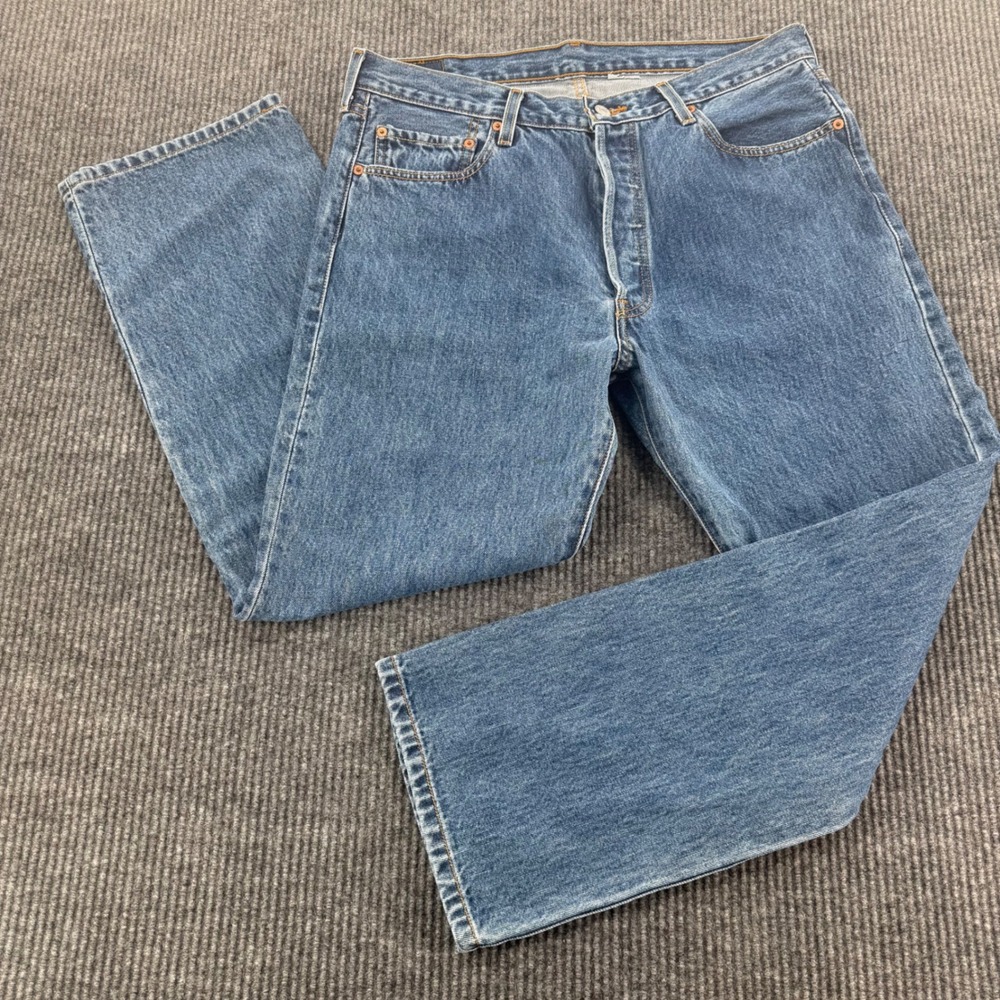 Vintage 1993 Levi's 501 XX Mens Made USA Button Fly 36x29 Medium Wash